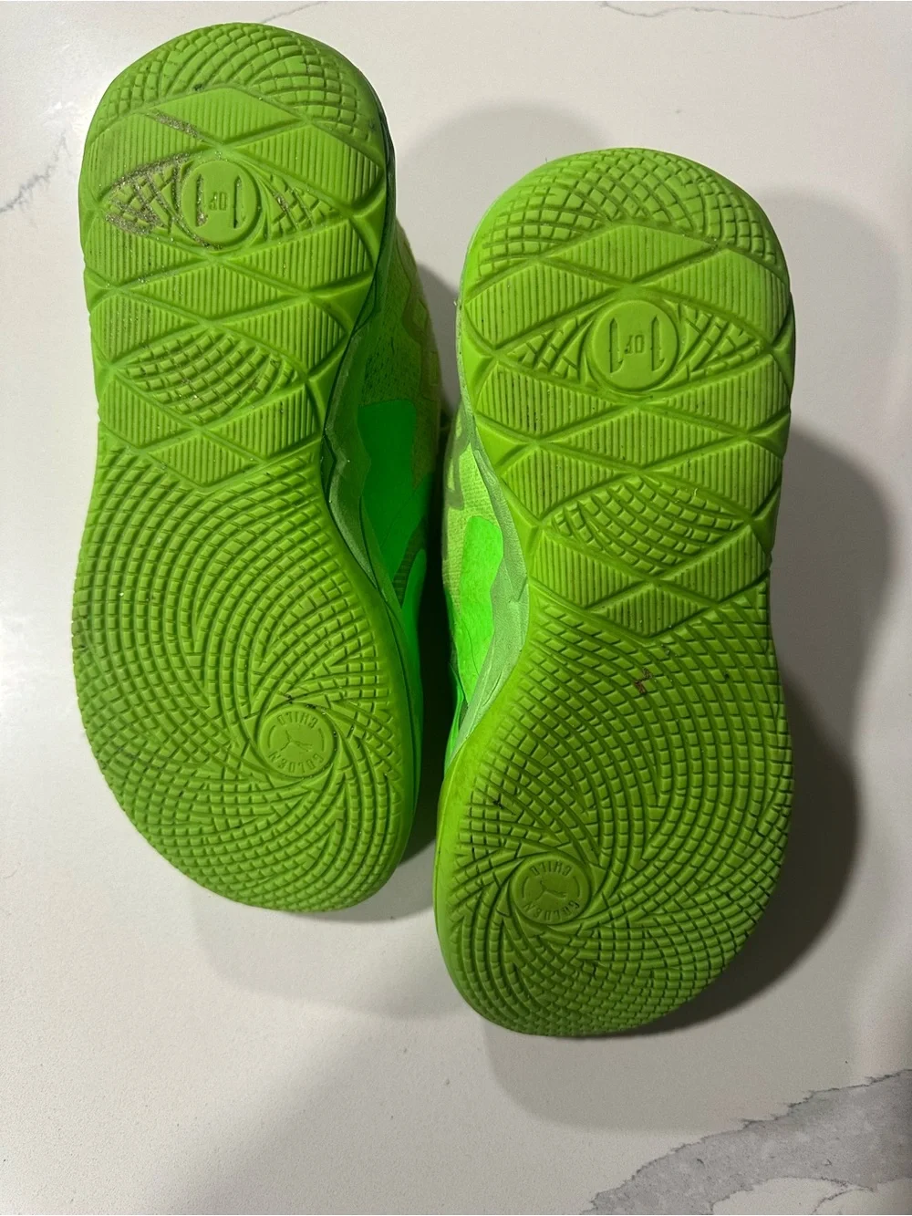 Puma Kids' Neon Green Athletic Sneakers